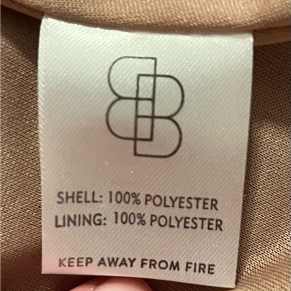 Baltic Born Mauve Pleated Midi Dress Size L - Picture 9 of 9